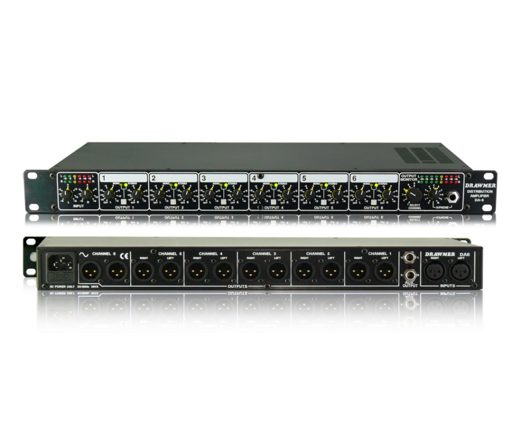 Drawmer DA6 Distribution Amplifier