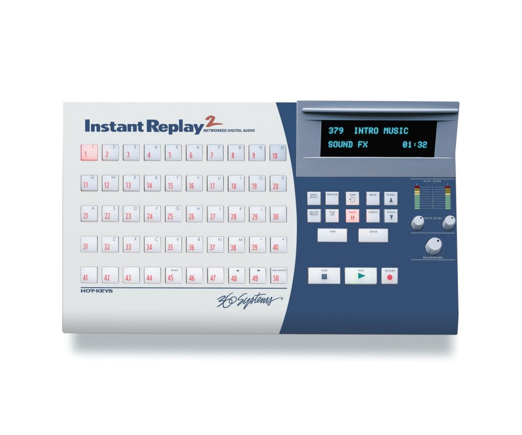 360 Systems DR-600 Instant Replay 2 Audio Player