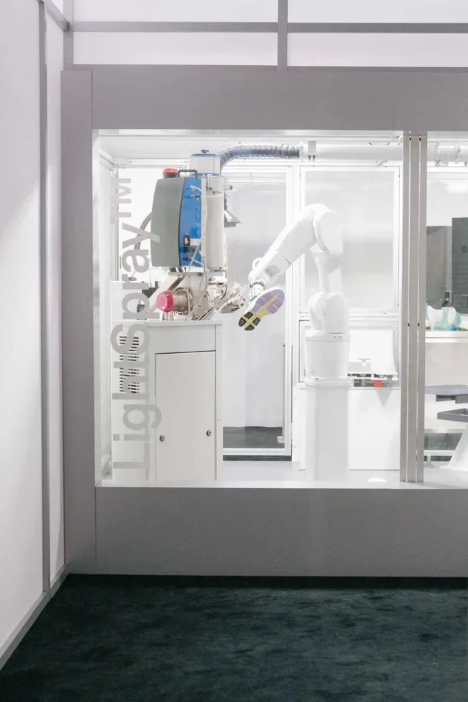Technology and innovation showcased within the installation