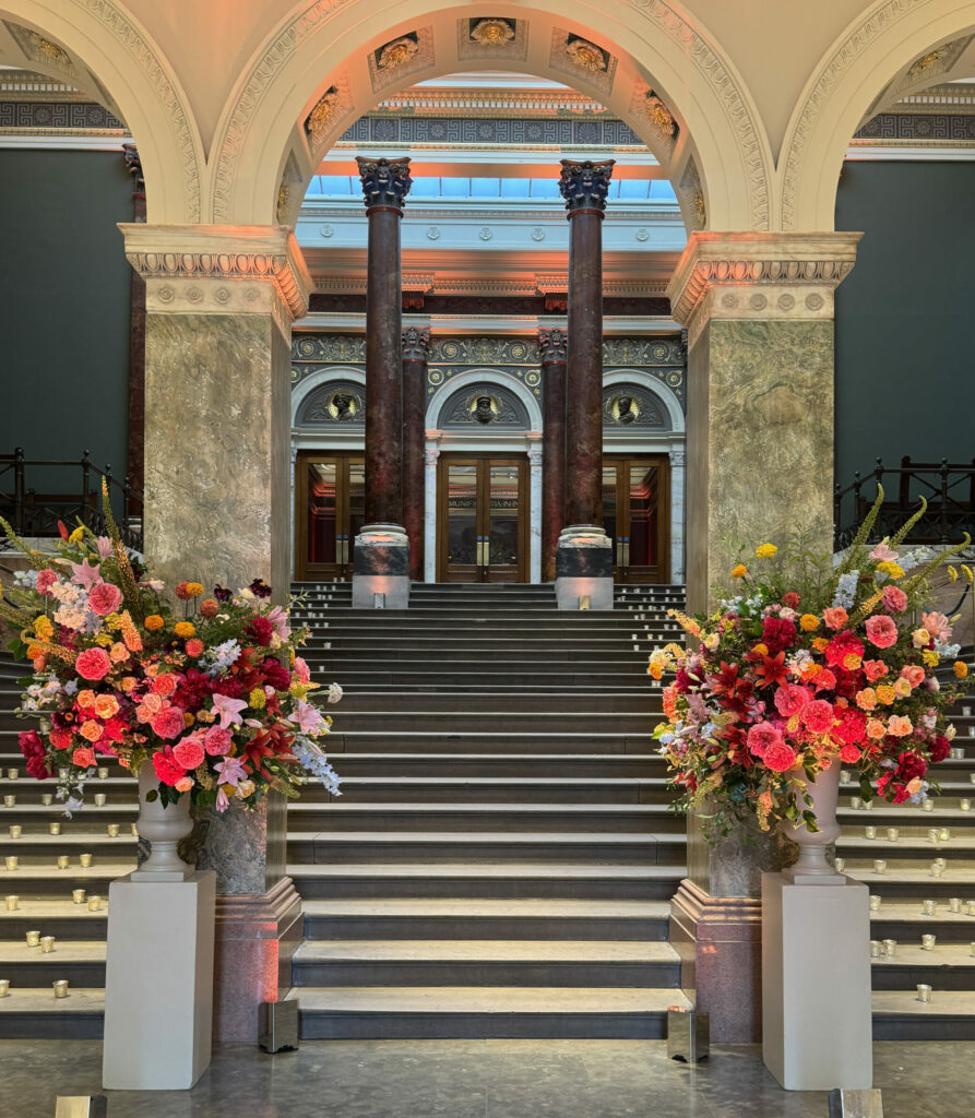 The National Gallery Portico Entrance